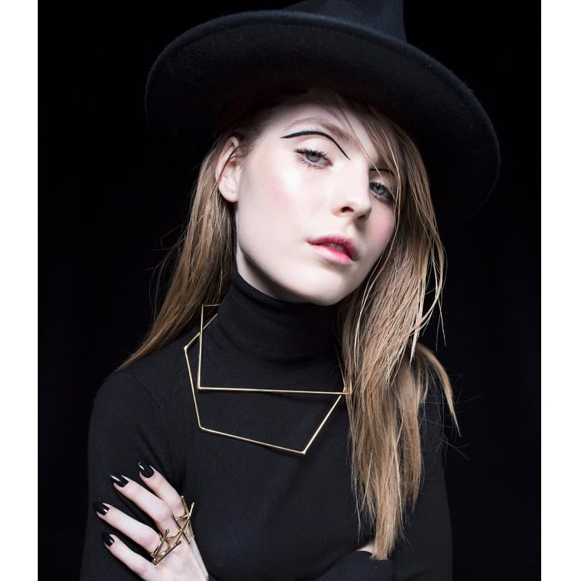Rectangular Collar Necklace