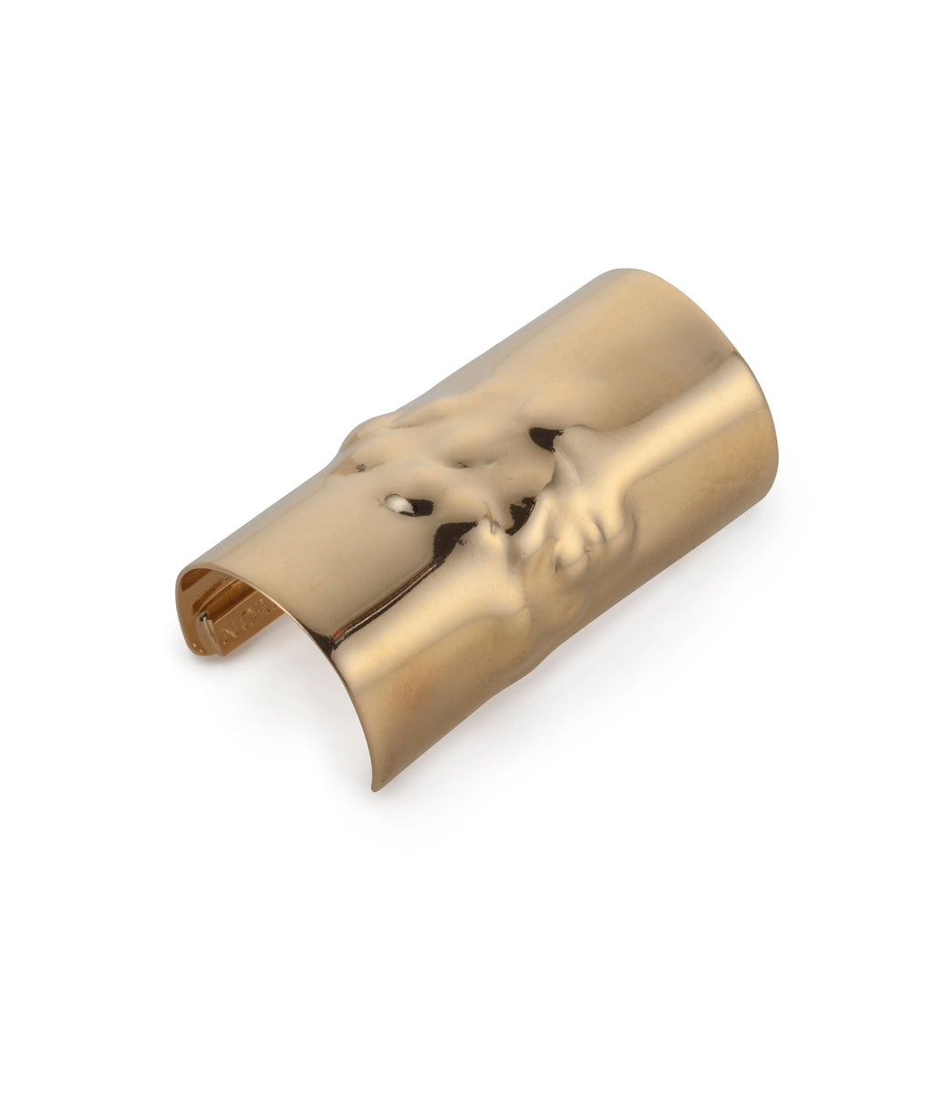 Dented knuckle Ring