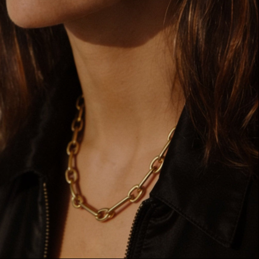 Linked Theory Choker Necklace