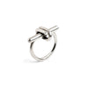Linked Theory T-bar Sterling Silver Ring