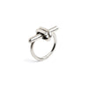 Linked Theory T-bar Sterling Silver Ring