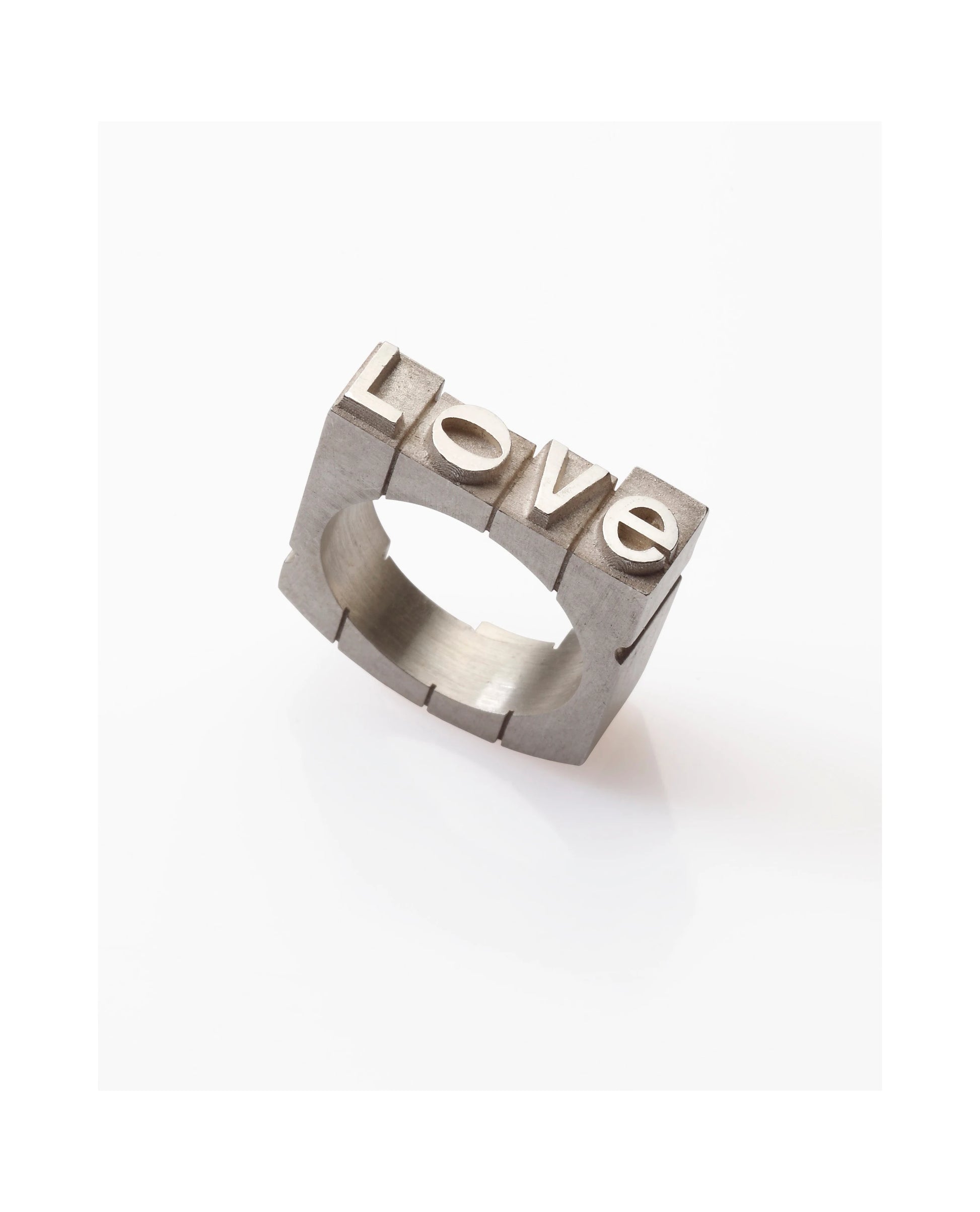 Love Sterling Silver Ring