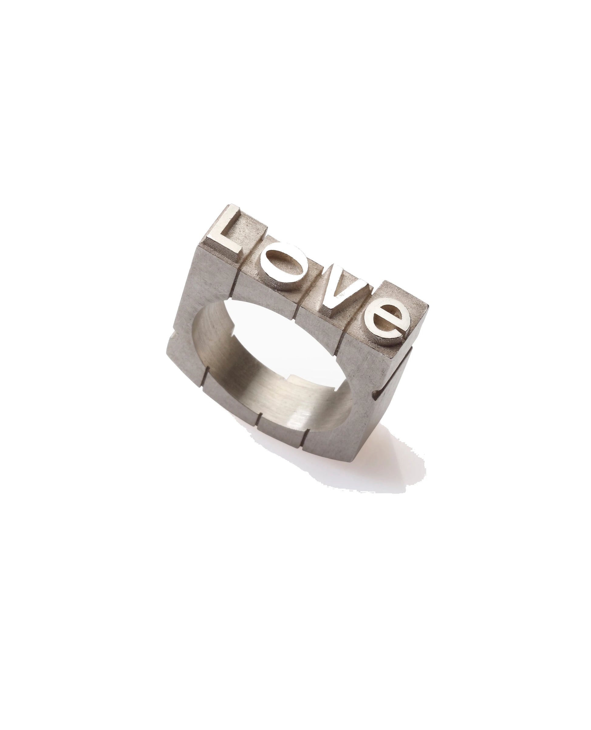 Love Sterling Silver Ring