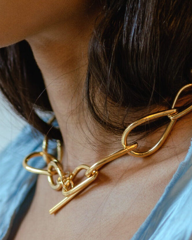 Drop Links Choker
