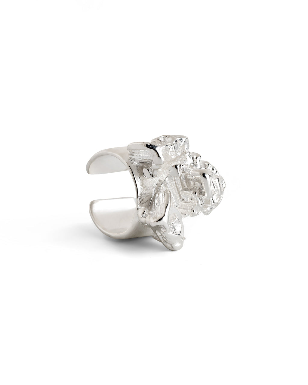 Sculpted Wide Ear Cuff