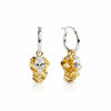 Charm & Marquise Crystal Hoop (Single)