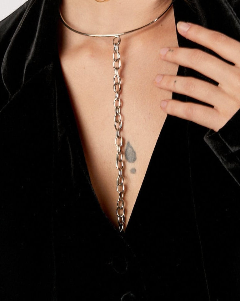 Statement Drop Choker