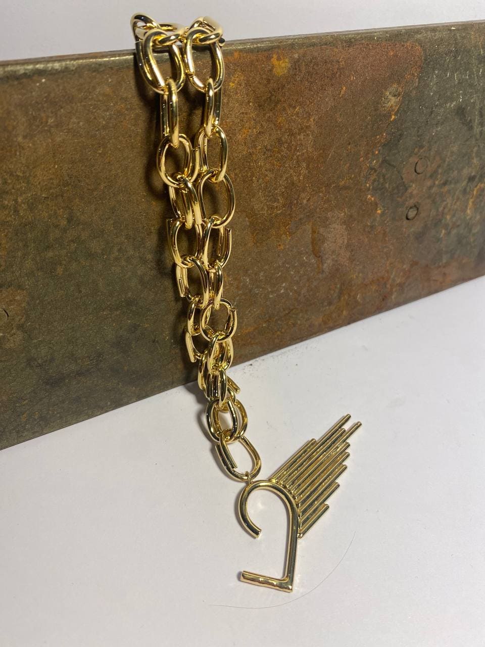 Heart Oval Chain Necklace