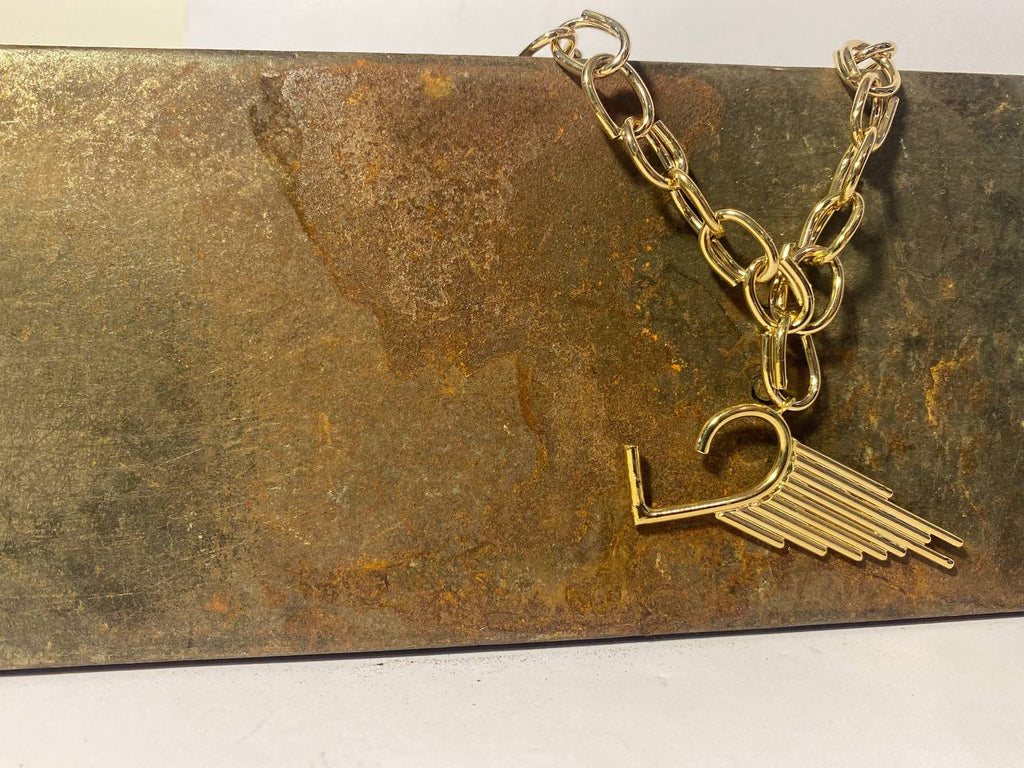 Heart Oval Chain Necklace