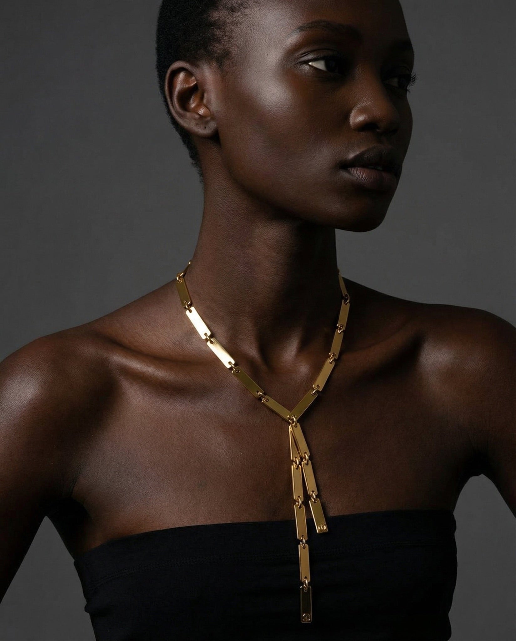 Pivot Tie Necklace