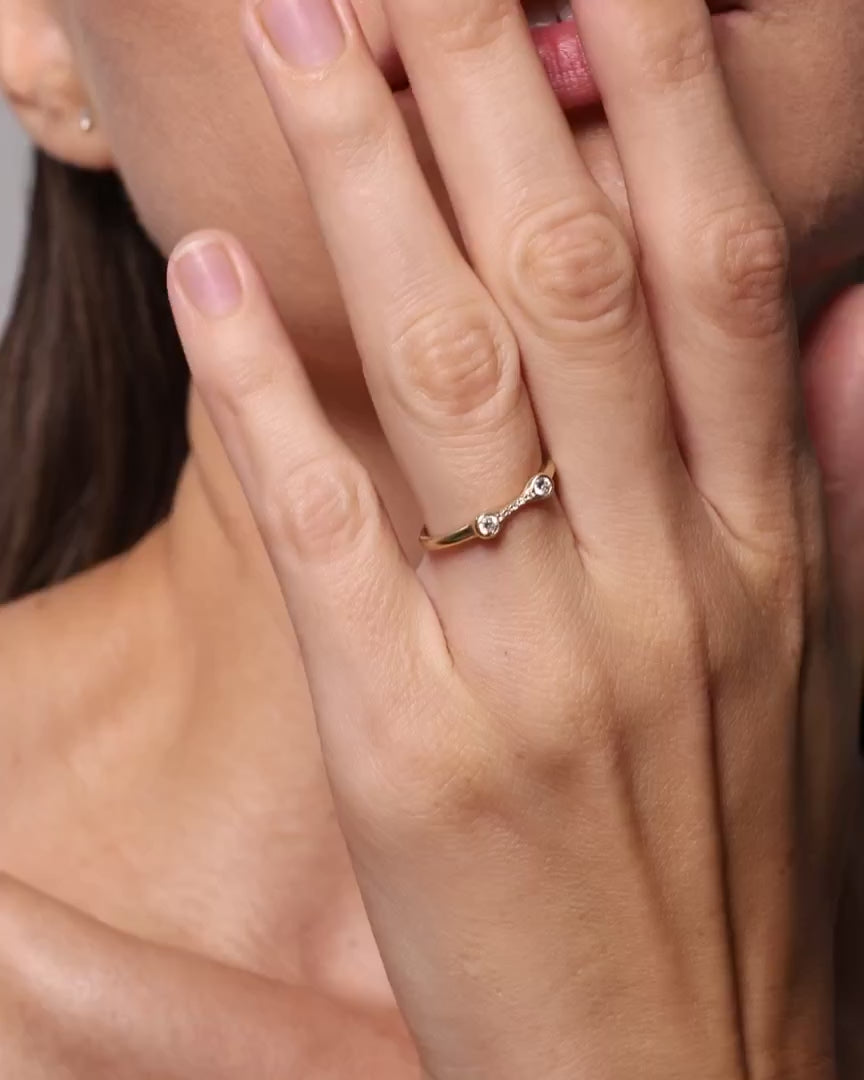 It Takes 2 Diamond Pavé Ring