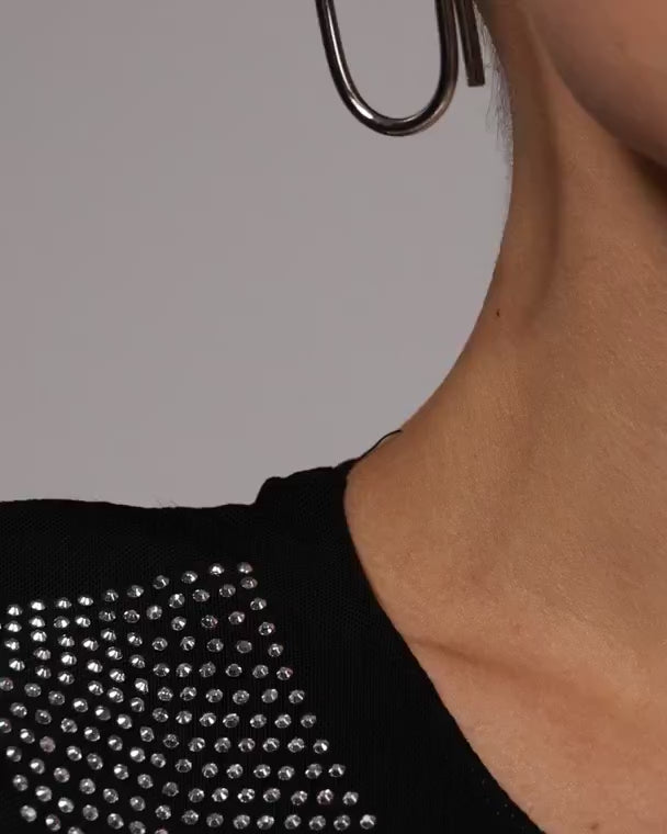 Small Chain Stud Earrings