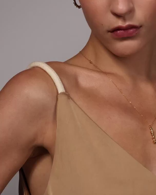 Drops Of Wax Pendant Necklace
