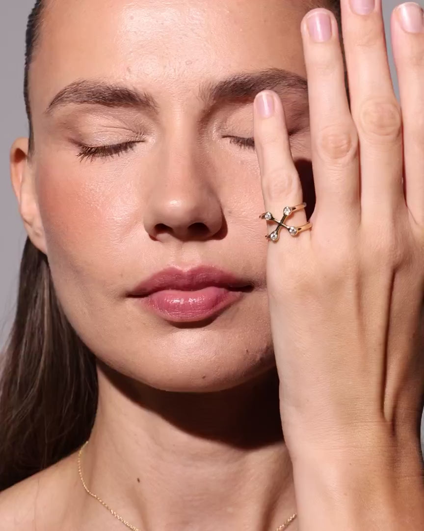 Sacred Balance Diamond Ring