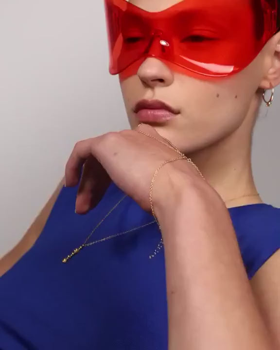 Drops of Wax Hoop Earrings - Medium
