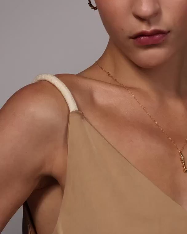 Drops of Wax Hoop Earrings - Medium