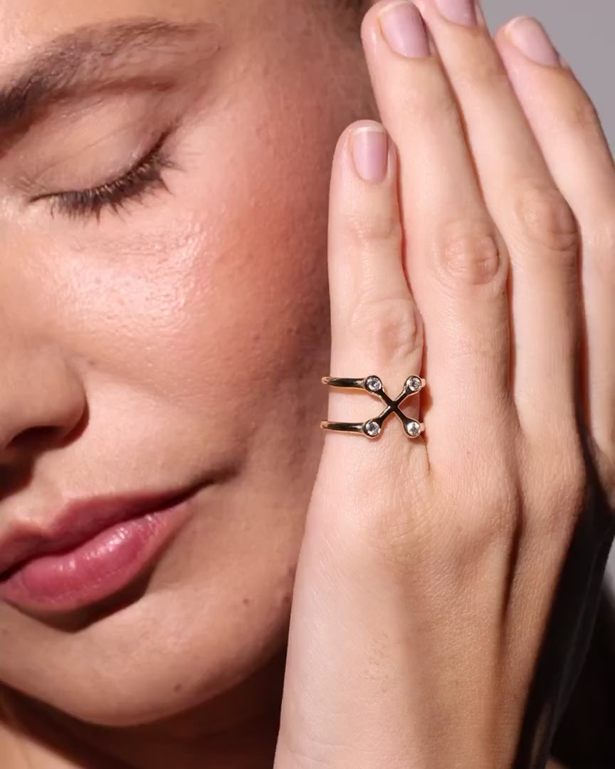 Sacred Balance Diamond Ring