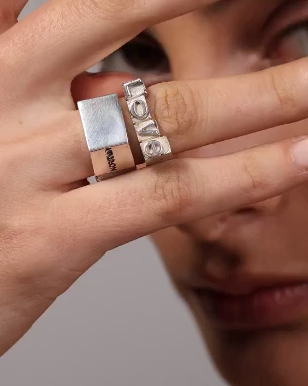 Sterling Silver Signet Ring