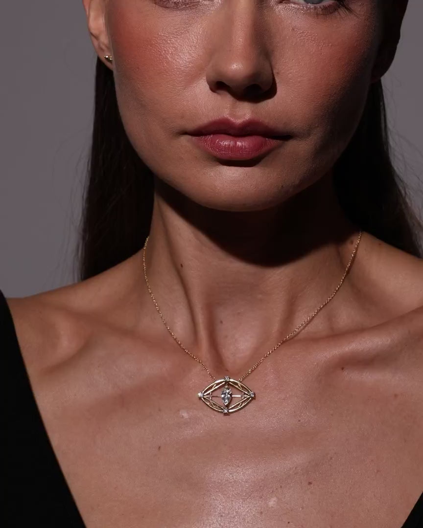 The Evolution of Eye Diamond Necklace
