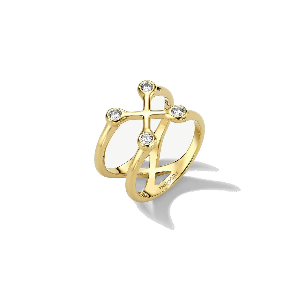 Sacred Balance Diamond Ring