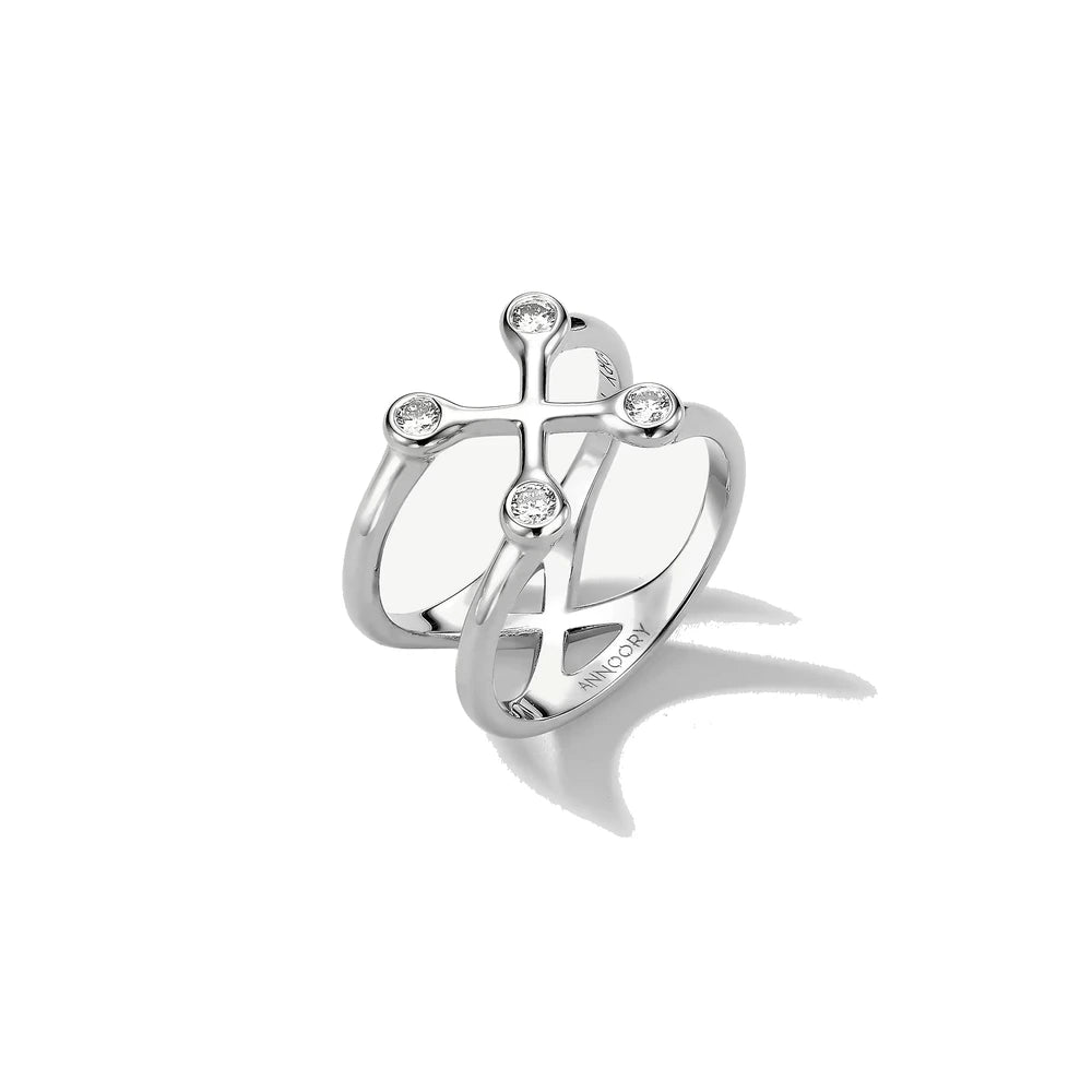 Sacred Balance Diamond Ring