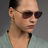 Short Snake Earrings - 14K Gold